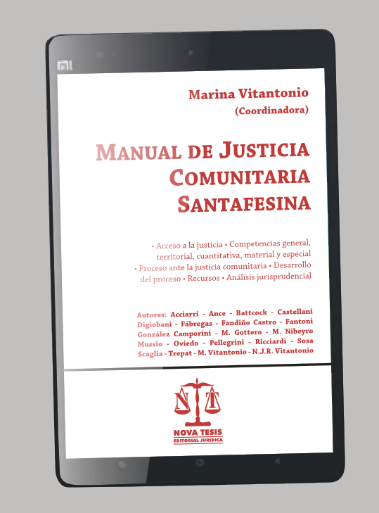 Manual de Justicia Comunitaria Santafesina